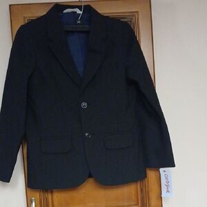 Cat & Jack Charcoal  Black Kids Blazer sz.6